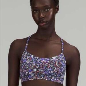 lululemon athletica Purple Floral Bralette